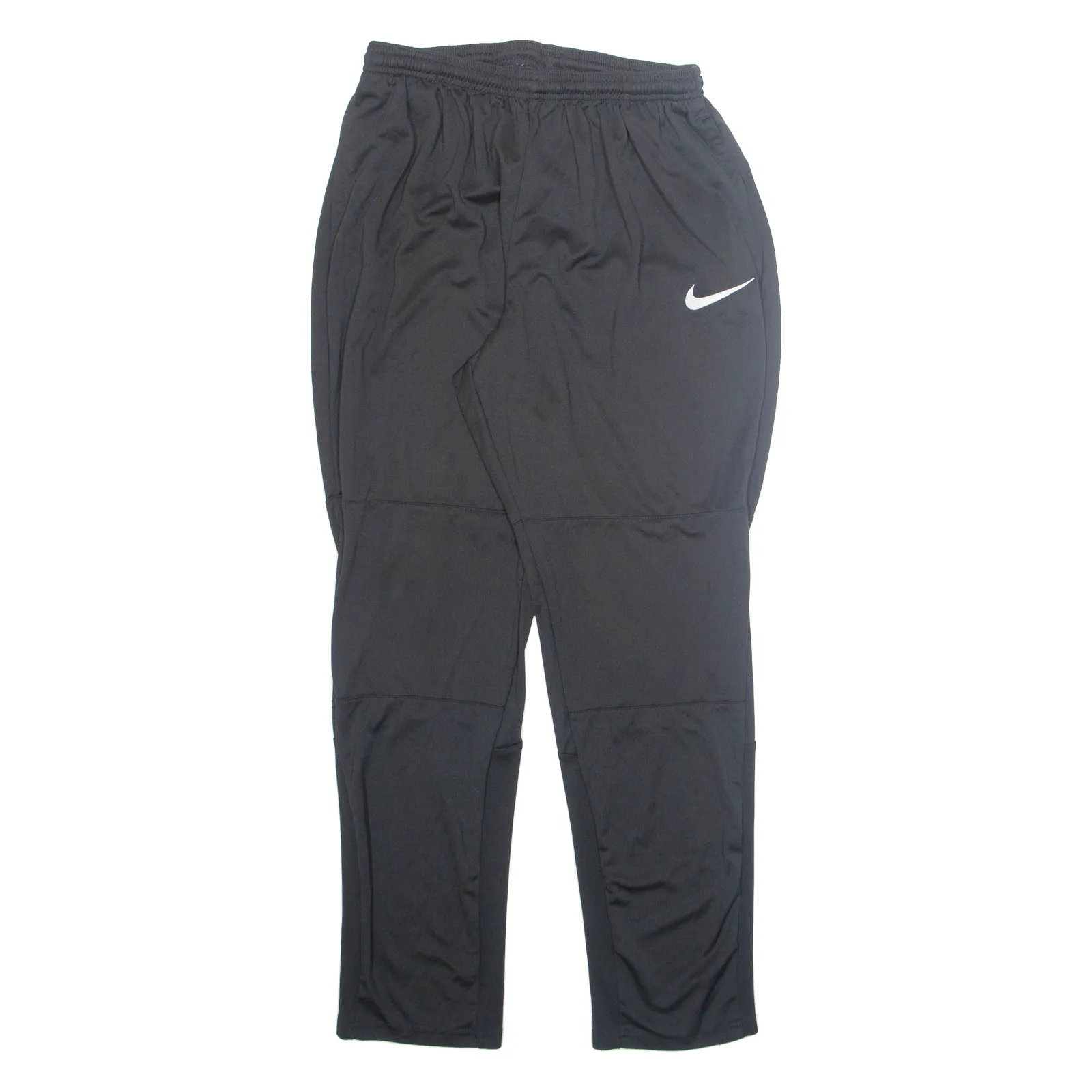 NIKE Mens Joggers Black Tapered L W24 L27