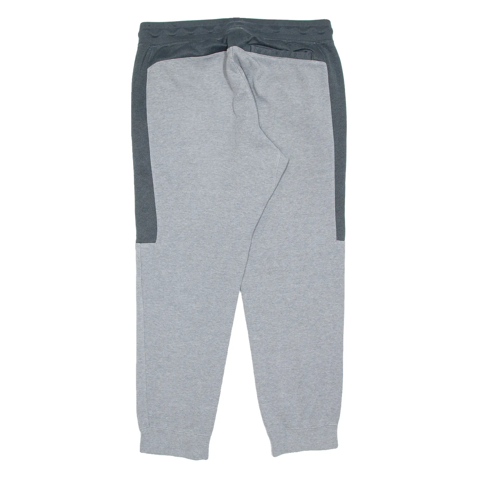 NIKE Mens Joggers Grey Tapered L W32 L28