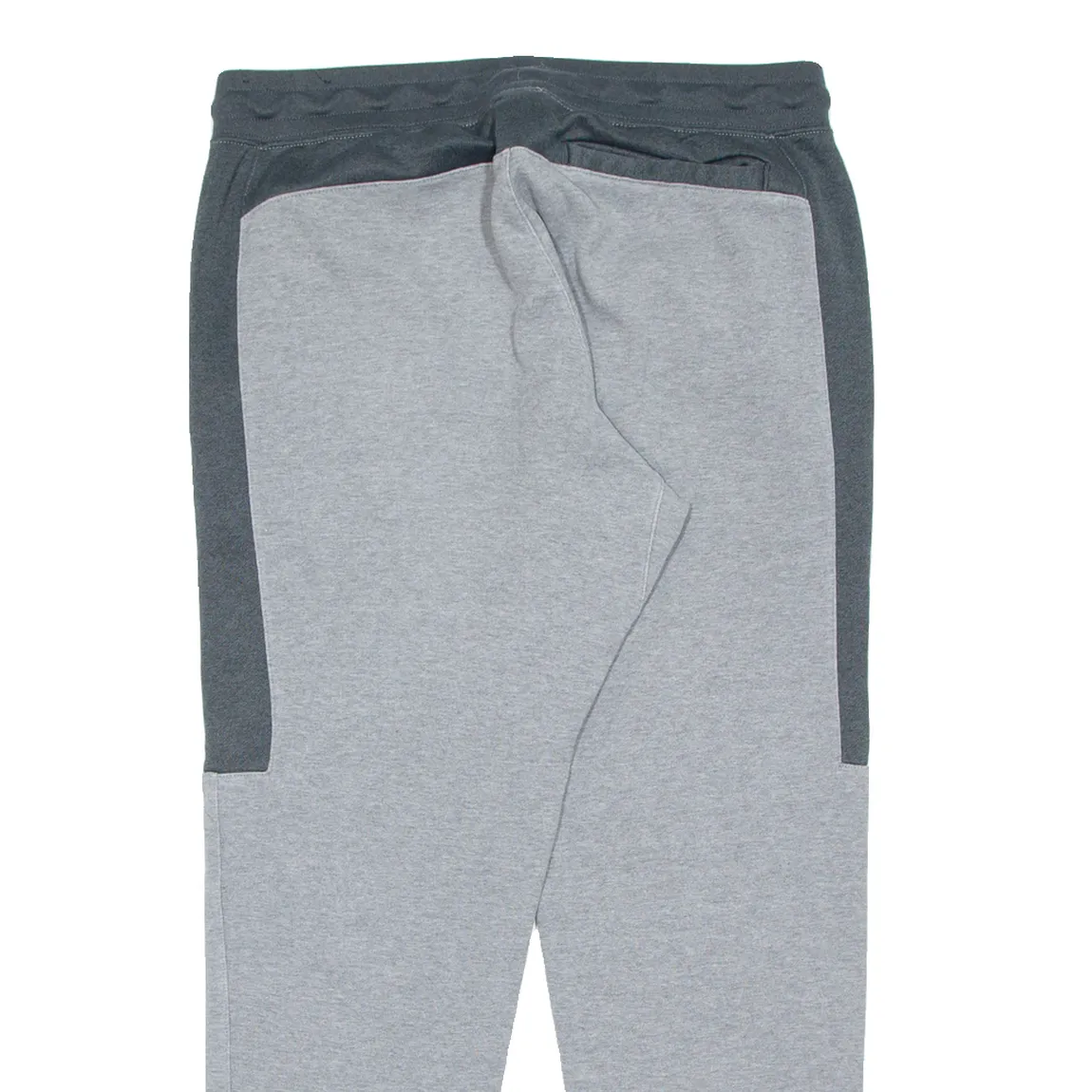 NIKE Mens Joggers Grey Tapered L W32 L28