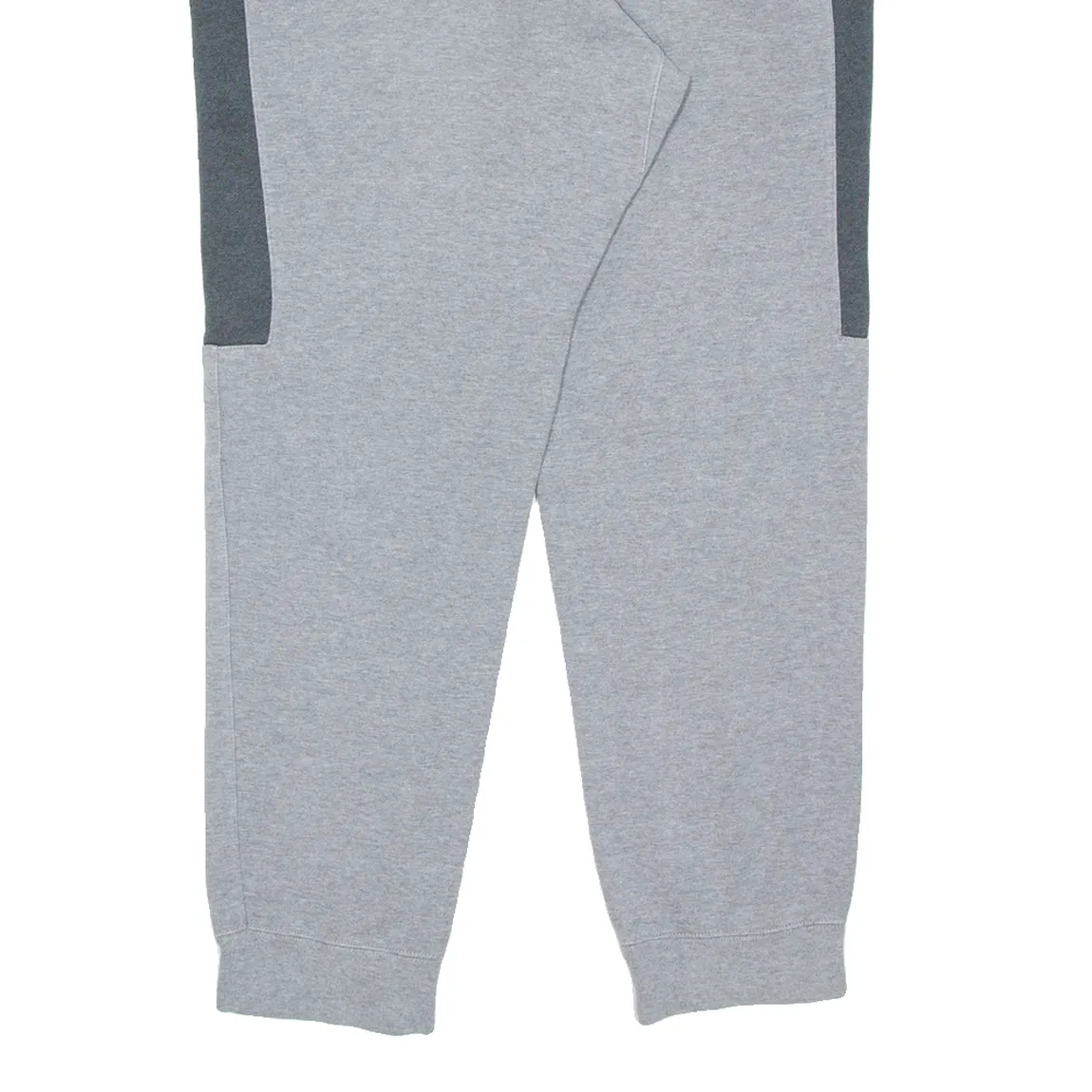 NIKE Mens Joggers Grey Tapered L W32 L28