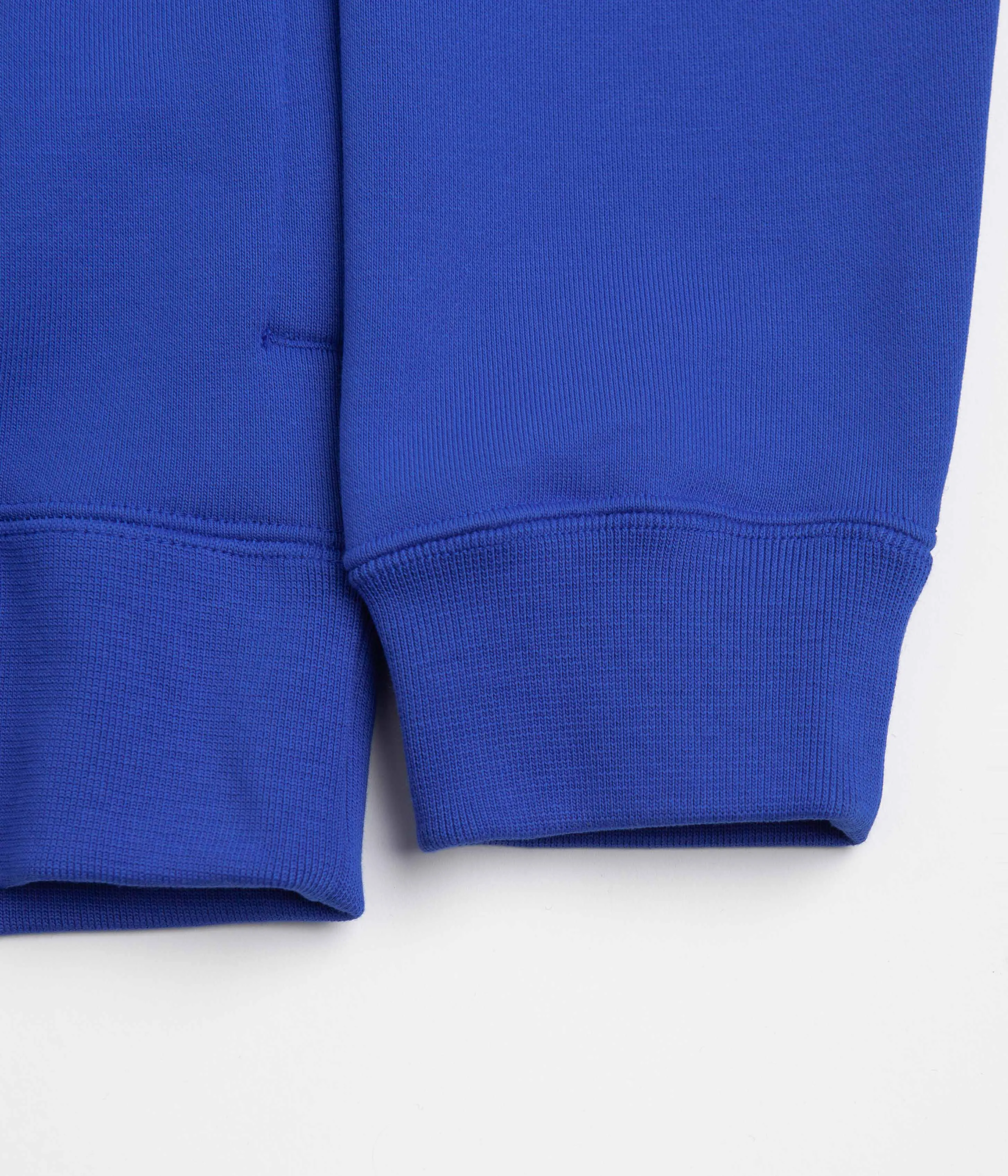 Nike SB x Fly Streetwear 1/2 Zip Fleece in Game Royal and White