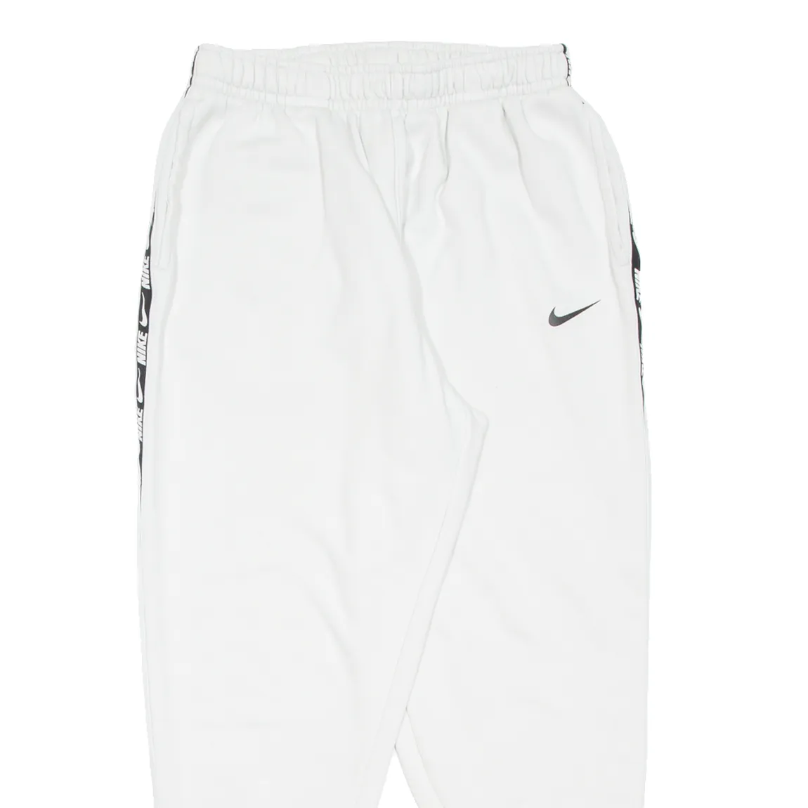 NIKE Womens Joggers White Tapered L W27 L27