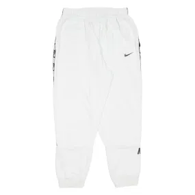 NIKE Womens Joggers White Tapered L W27 L27