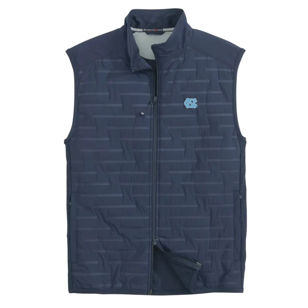 North Carolina Tar Heels Men's Navy Vest by Southern Tide