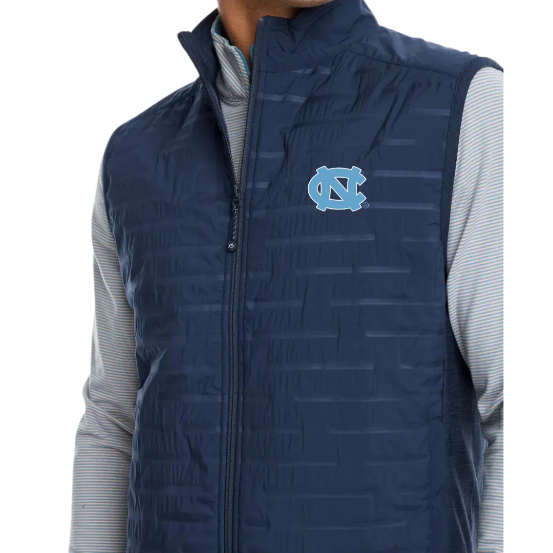 North Carolina Tar Heels Men's Navy Vest by Southern Tide