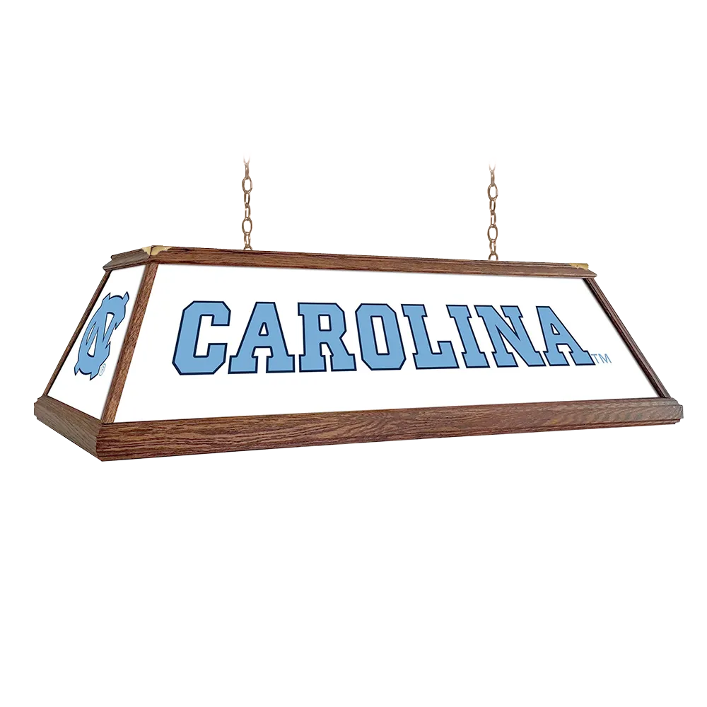 North Carolina Tar Heels: Premium Wood Pool Table Light White