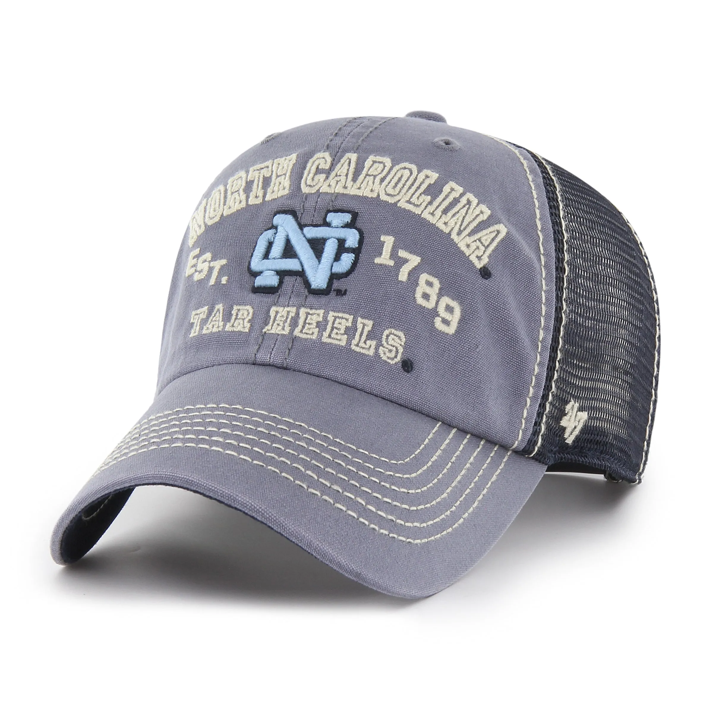 Vintage North Carolina Tar Heels Decatur '47 Cleanup Hat