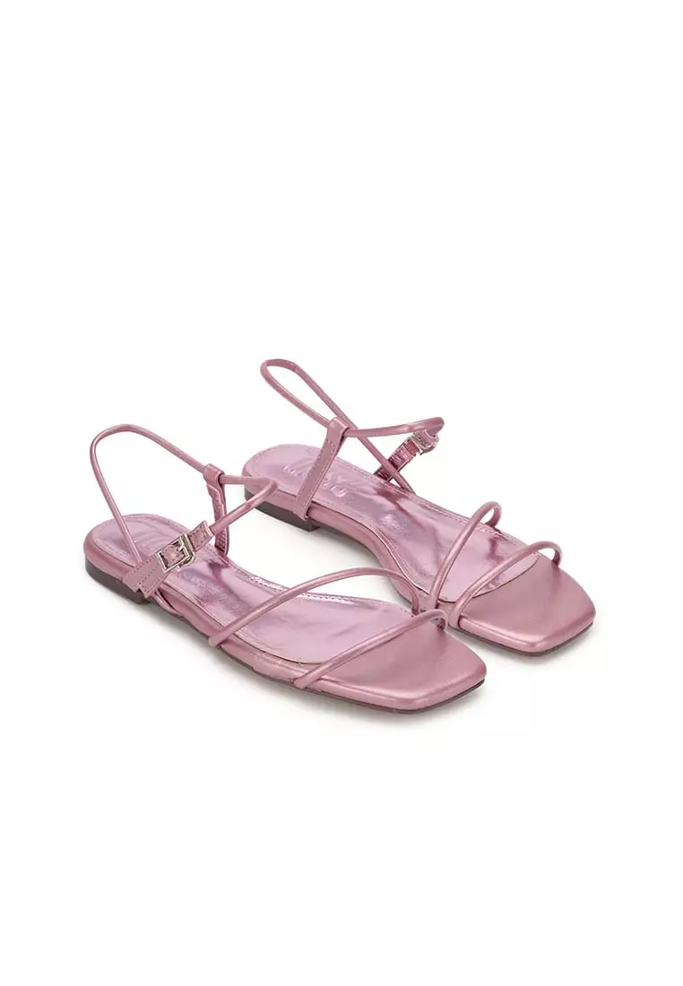 nose STRAPPY FLAT SANDAL