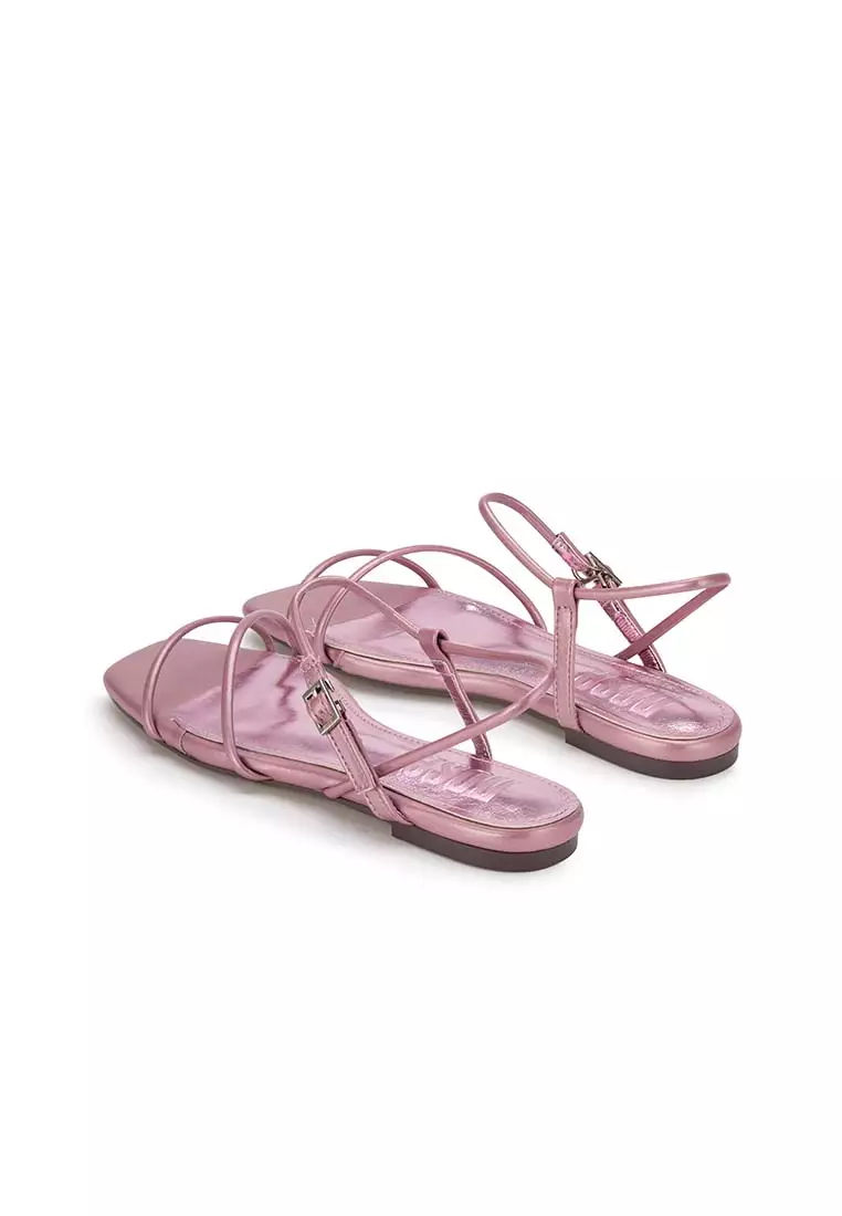 nose STRAPPY FLAT SANDAL