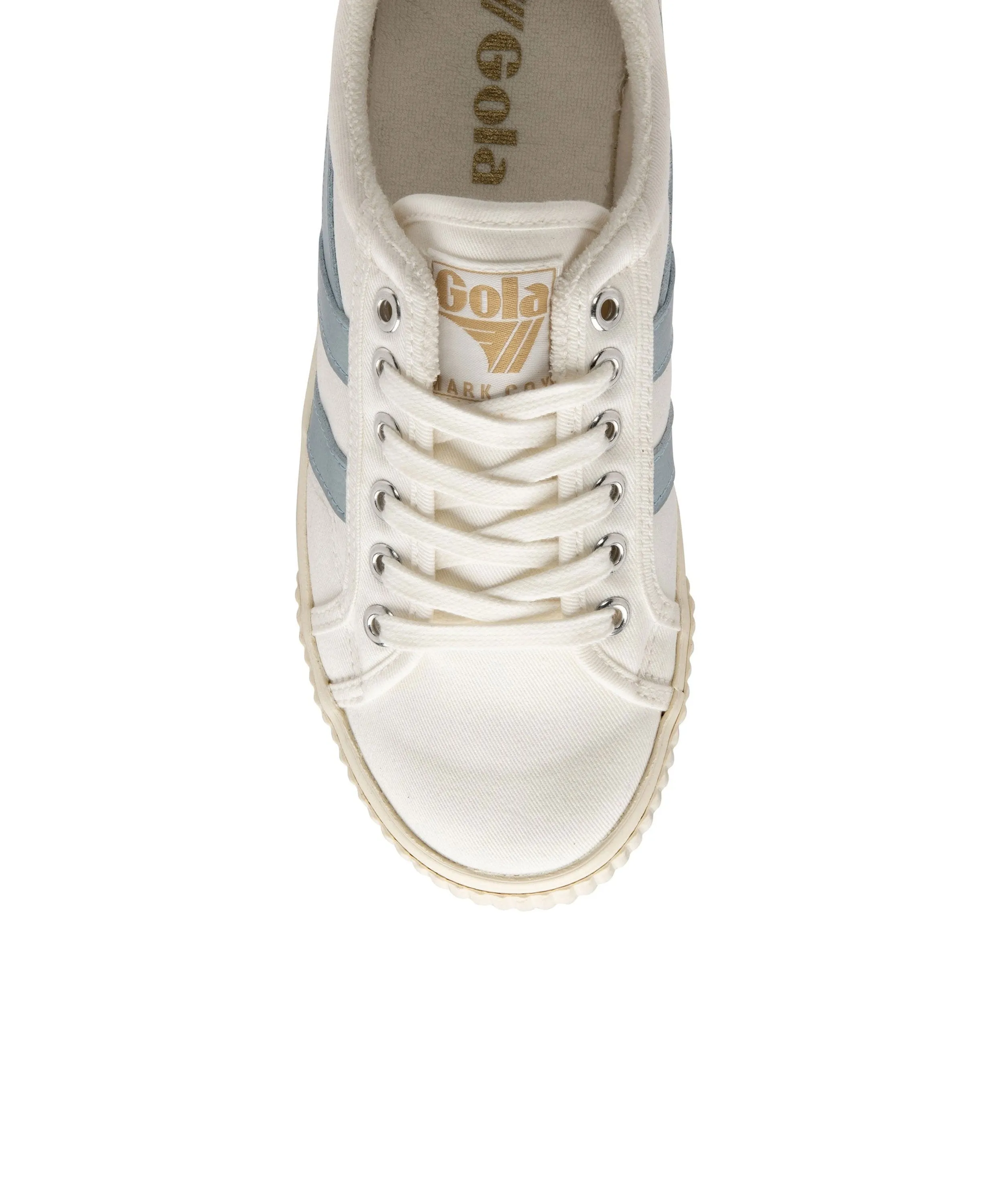 Off White Ice Blue Tennis Mark Cox Shoes