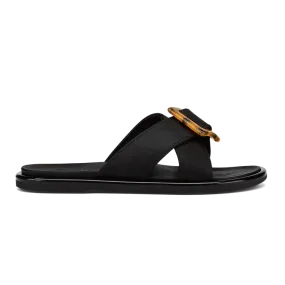 Olukai Women's La'i Slide Black - Buy Now