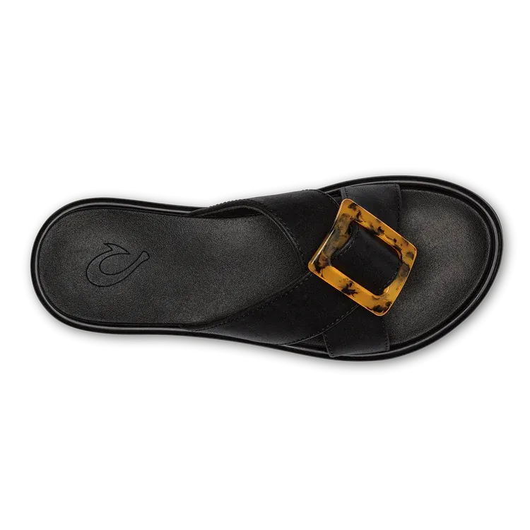 Olukai Women's La'i Slide Black - Buy Now