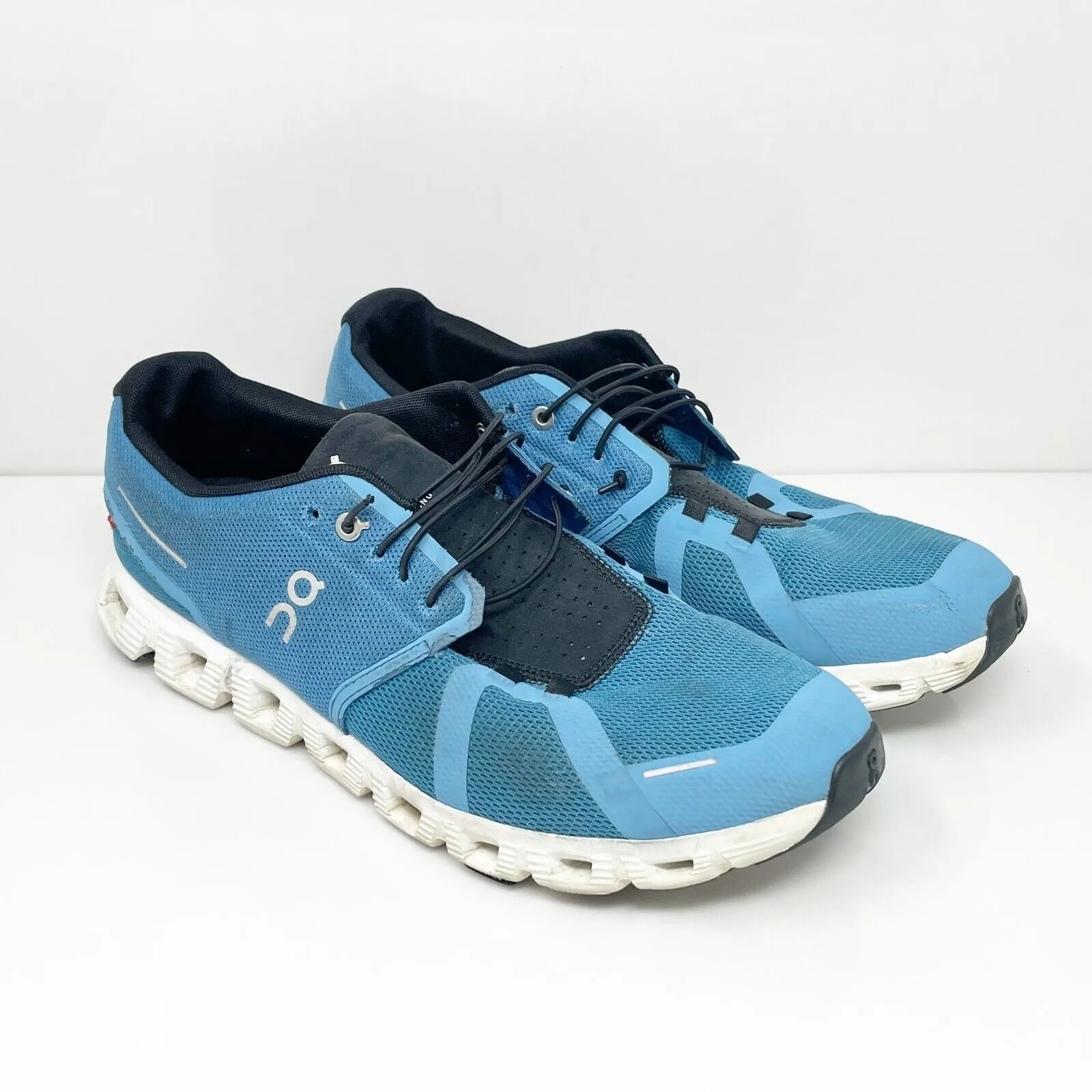 On Mens Cloud 5 Blue Running Shoes Sneakers Size 11.5