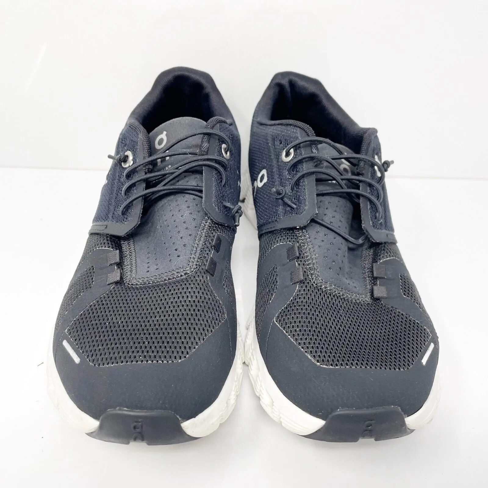 On Womens Cloud 5 Black Running Shoes Sneakers Size 8