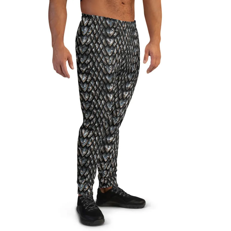 Onyx Dragon Scale Men's Slim Fit Joggers