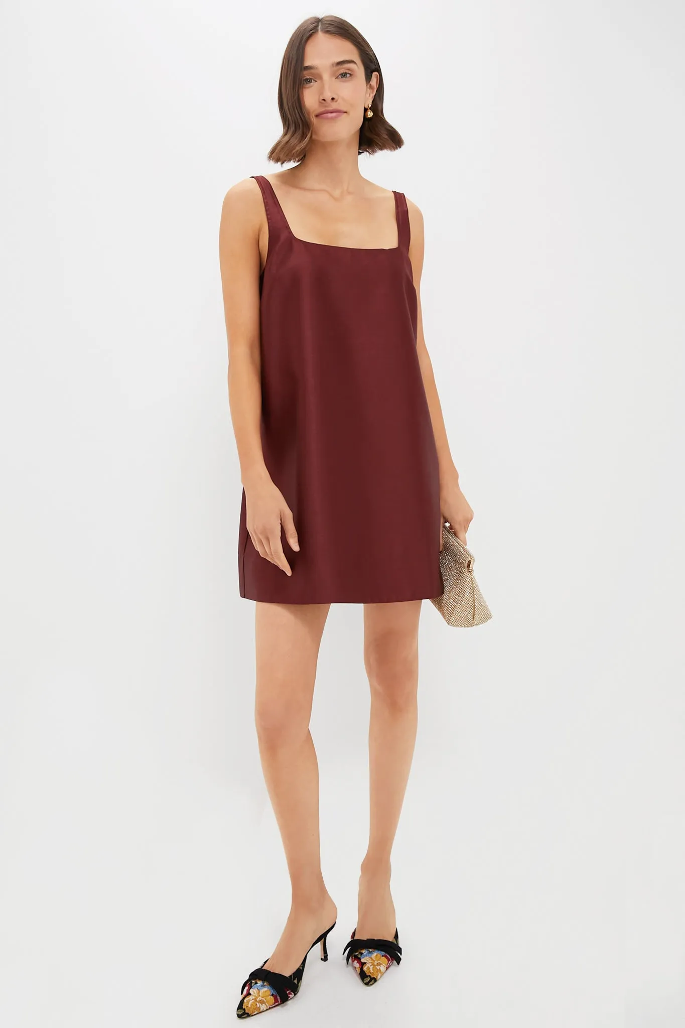 Oxblood Cassie Dress