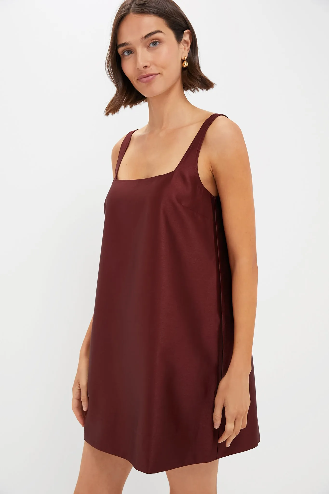 Oxblood Cassie Dress