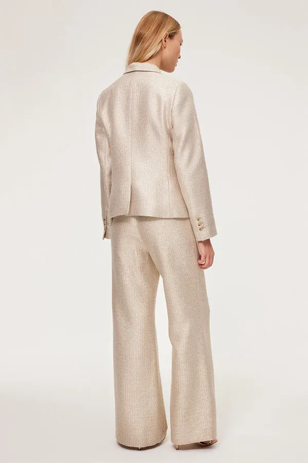 PabloCALYSTA GOLD WIDE-LEG TROUSERS