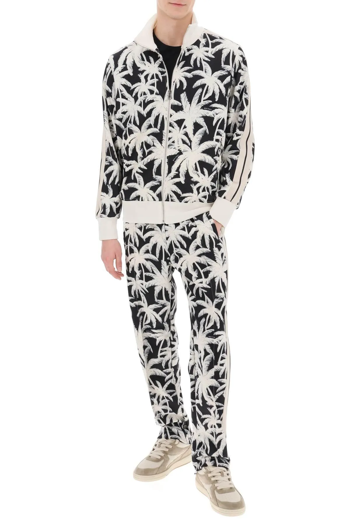 Palm Angels    Palm Angels Joggers With Palms Print