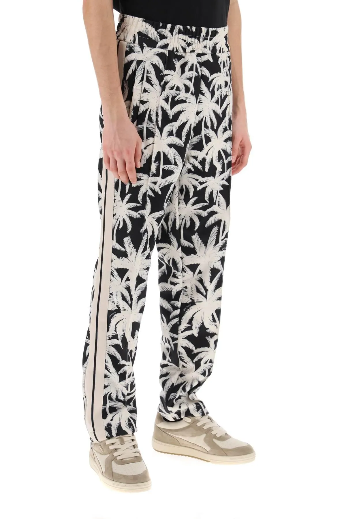 Palm Angels    Palm Angels Joggers With Palms Print