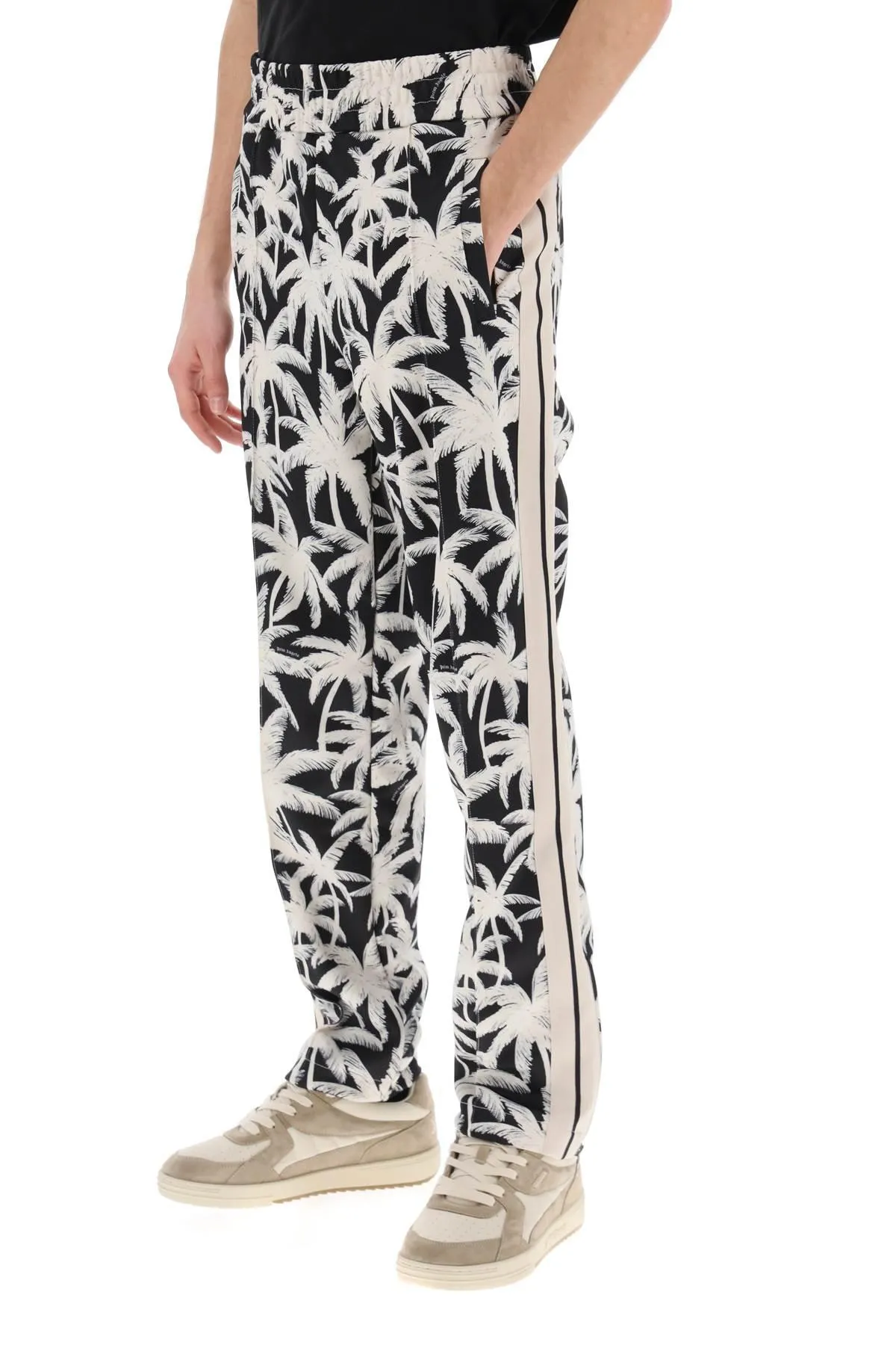 Palm Angels    Palm Angels Joggers With Palms Print