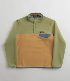 Patagonia Lightweight Fleece Snap-T - Pufferfish Gold.