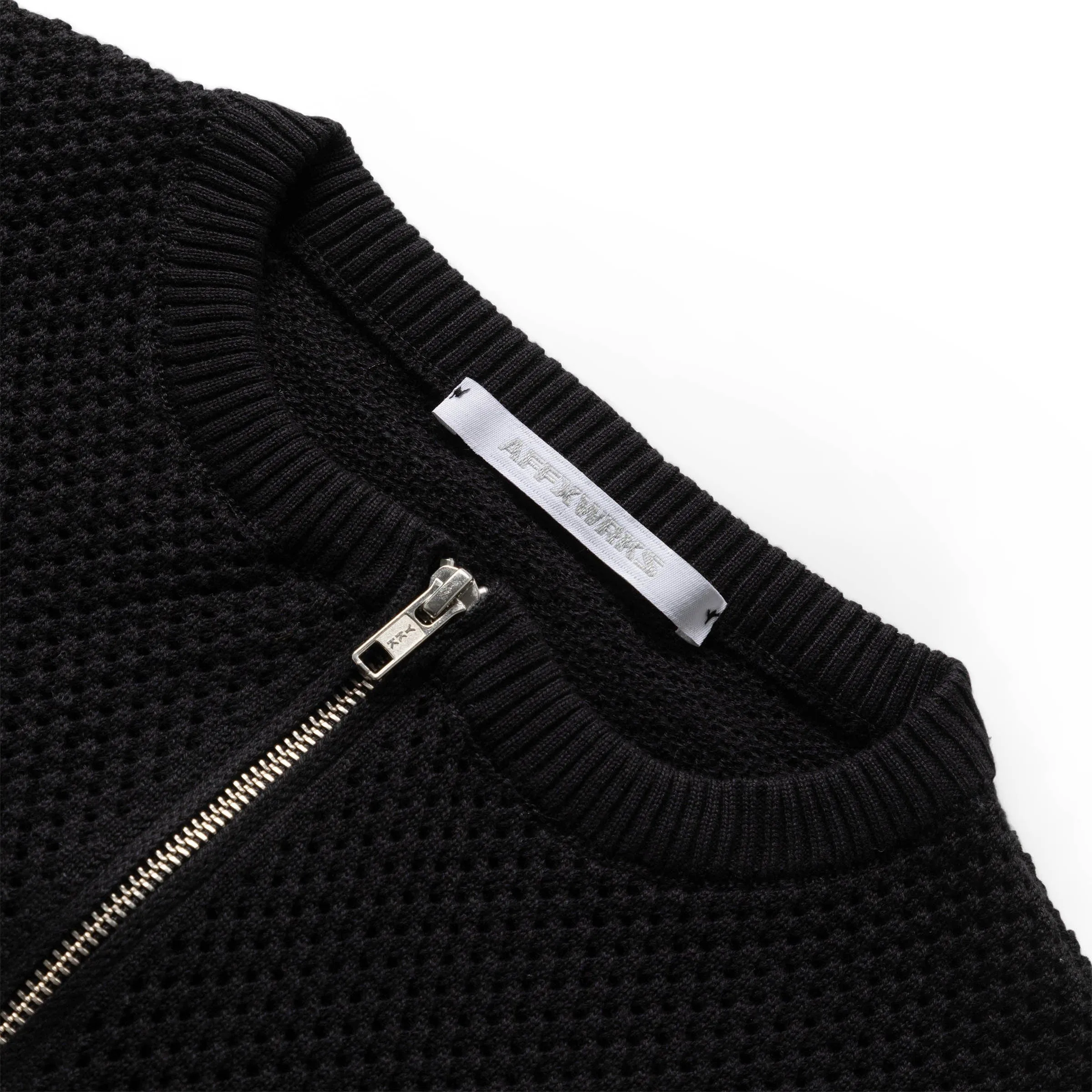 PERFORATED KNIT BLACK | Bodega