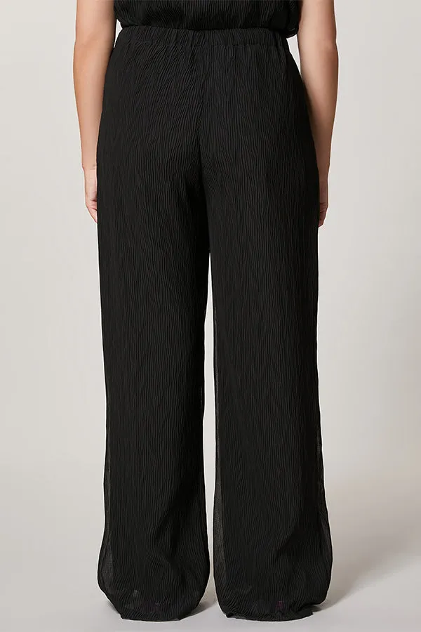 Persona (by Marina Rinaldi) REGIA PLEATED GEORGETTE TROUSERS