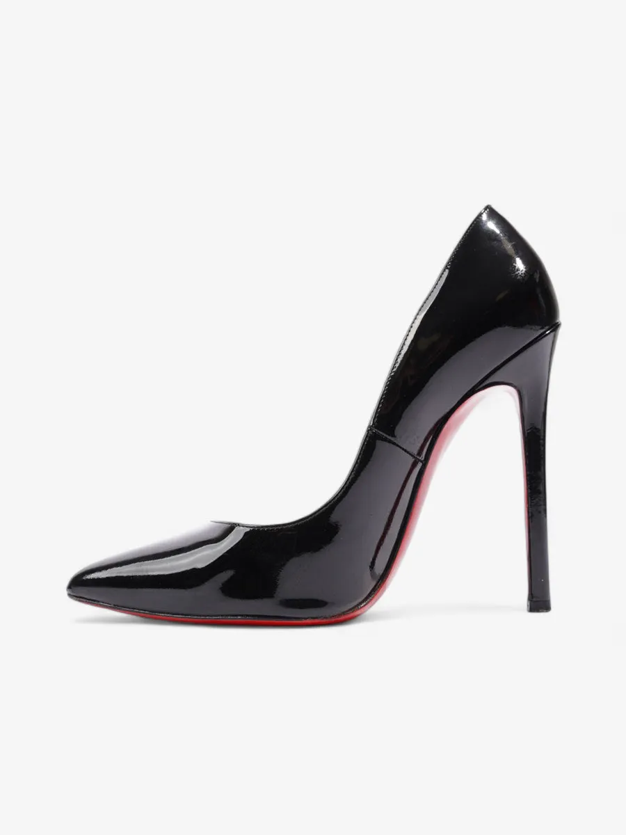 Pigalle Heels 120 Black Patent Leather EU 38.5 UK 5.5