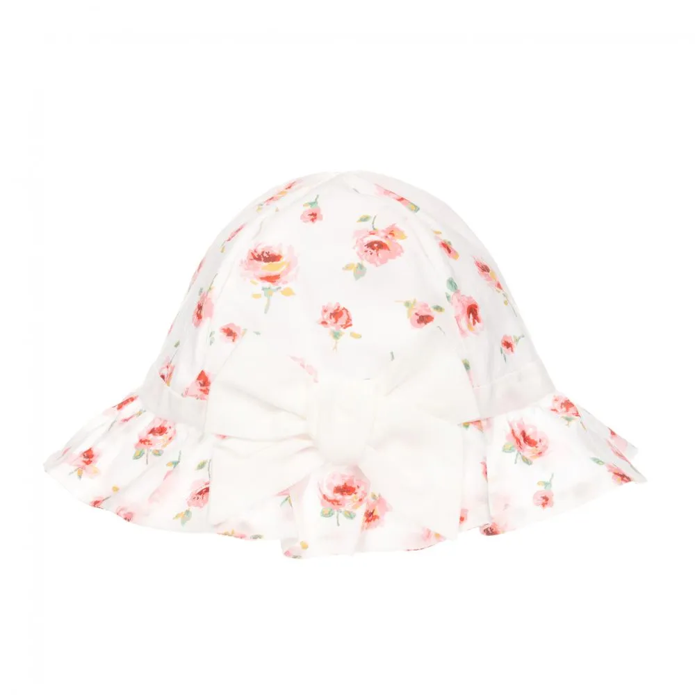 Pink Liberty Print Baby Hat