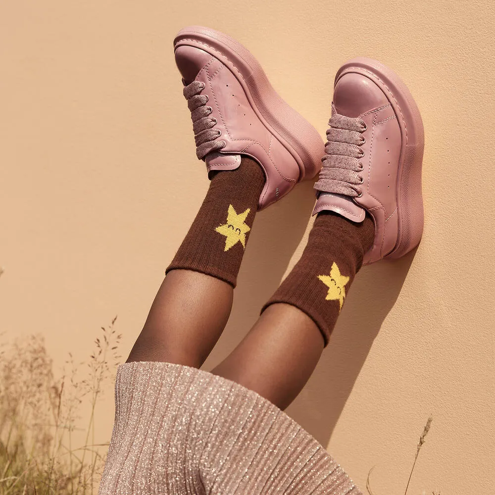 Pink Oversized Trainers