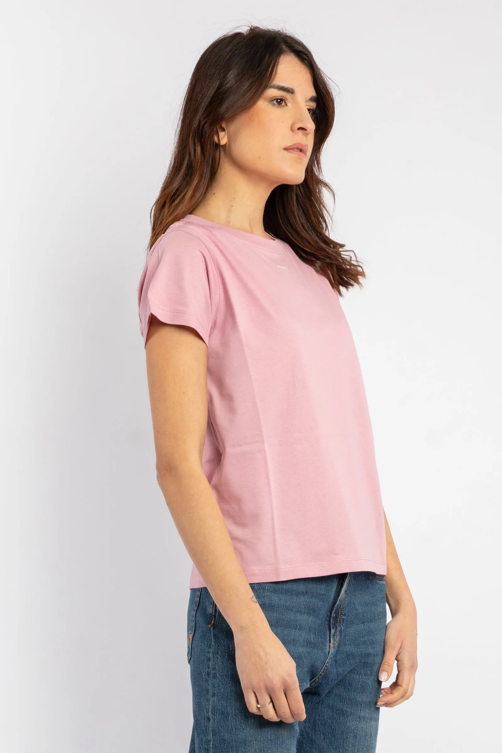 Pinko Micro Logo Basic T-shirt