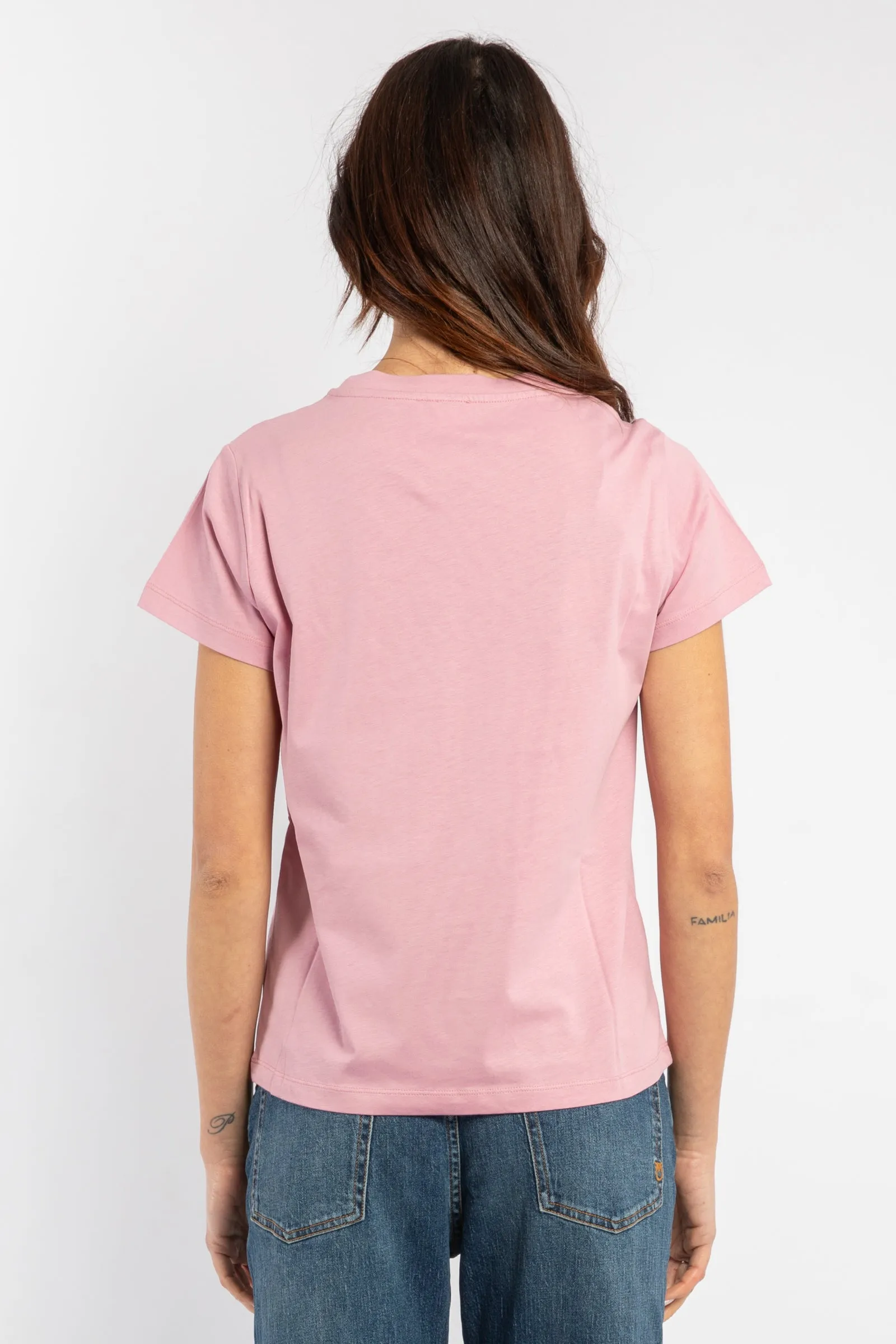 Pinko Micro Logo Basic T-shirt