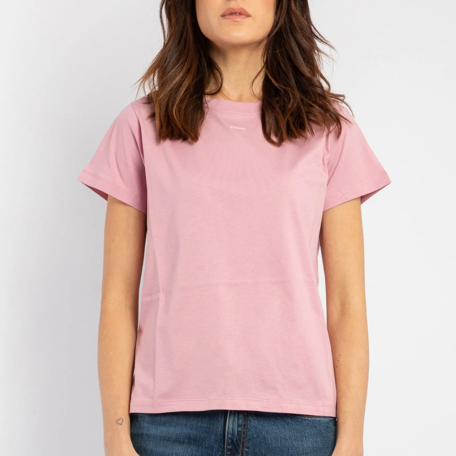 Pinko Micro Logo Basic T-shirt