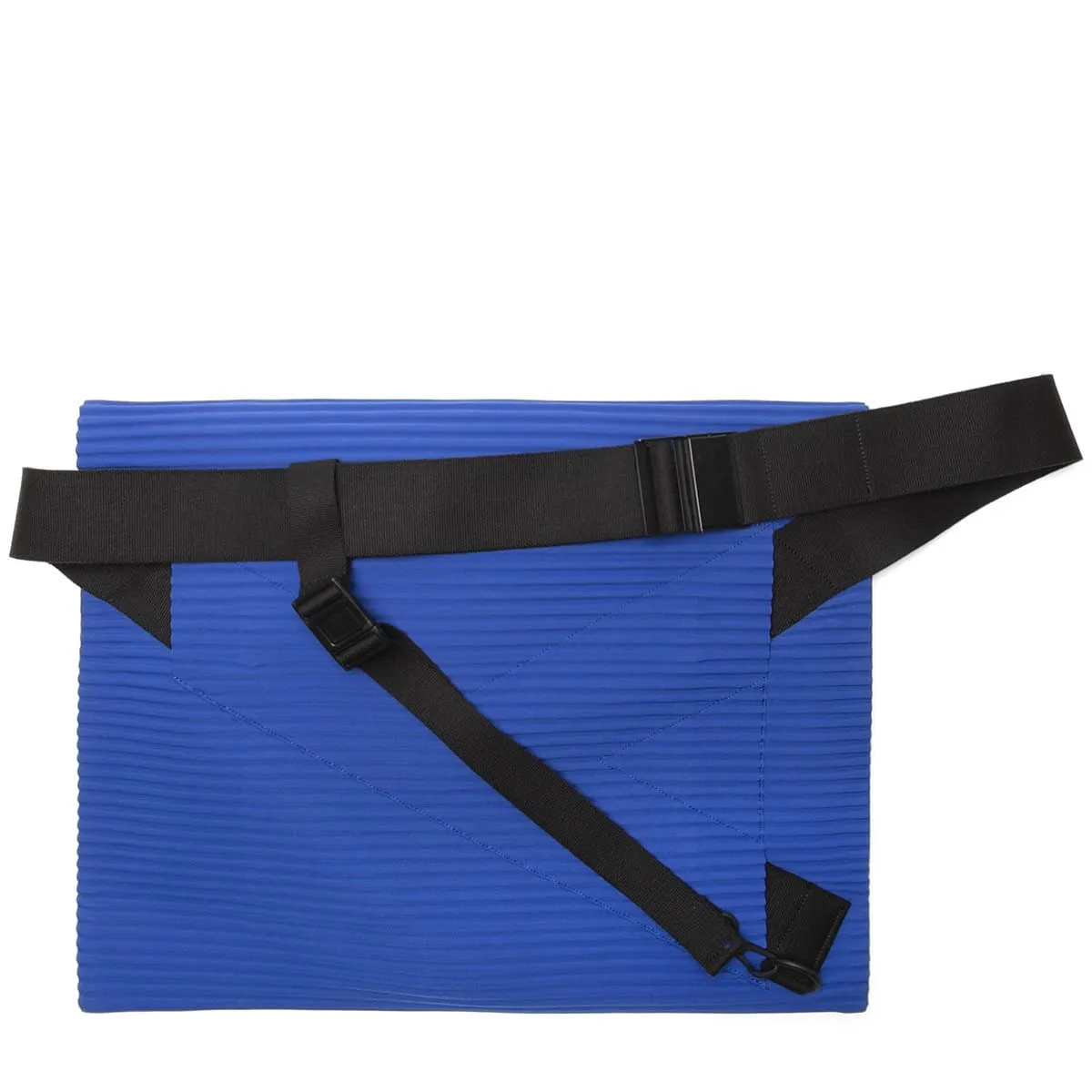 Pleats Flat Bag 2 Blue