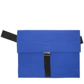 Pleats Flat Bag 2 Blue