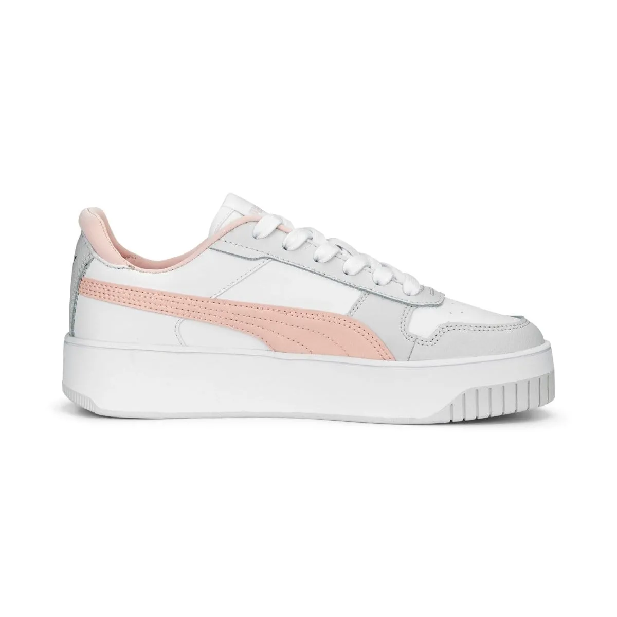 PUMA Carina Street White & Rose Sneakers for Women