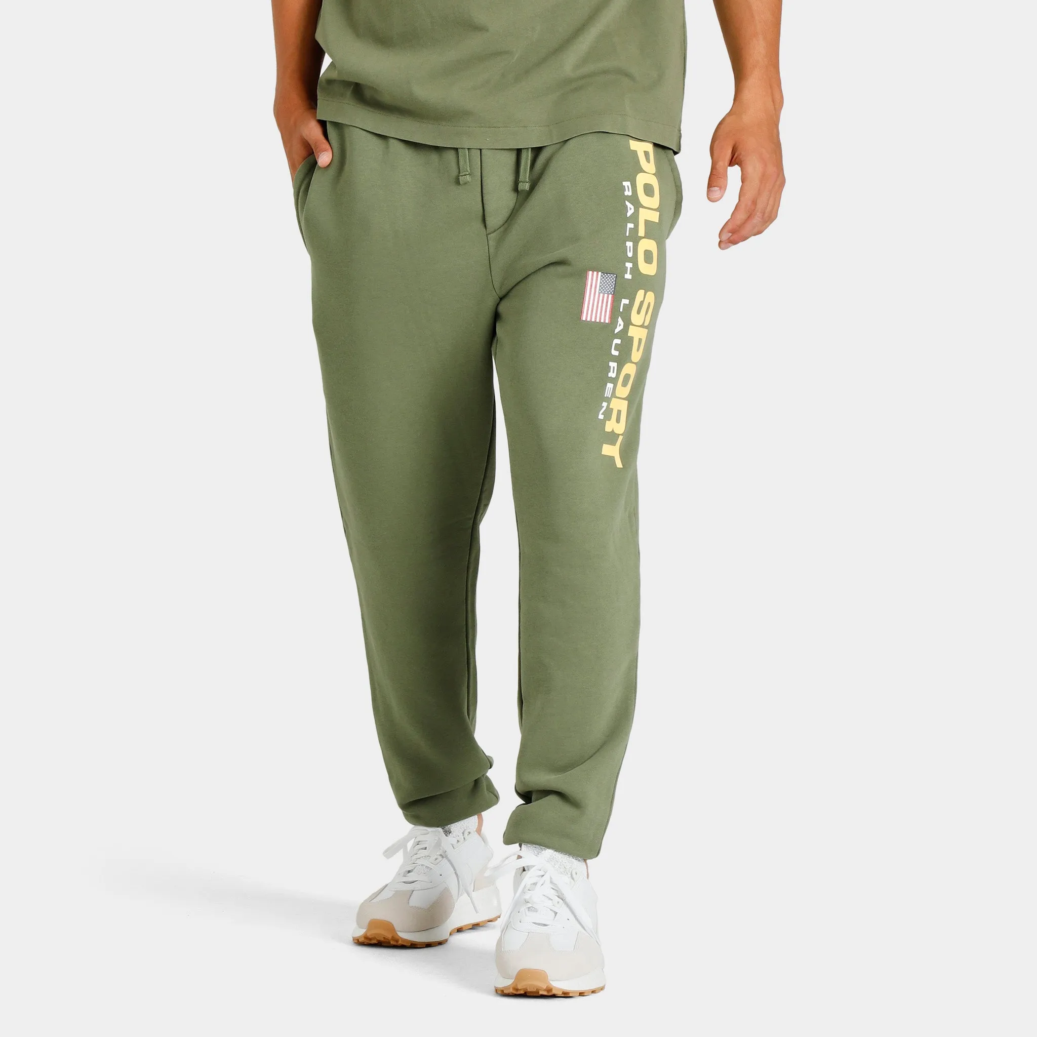 Ralph Lauren Sport Fleece Joggers / Army Olive