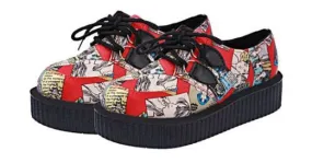 Funky Harajuku Cartoon Platform Shoes