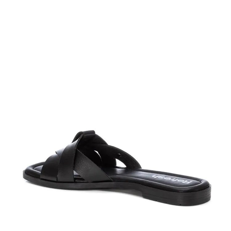 Refresh 171551 Black Women's Flat Sandals