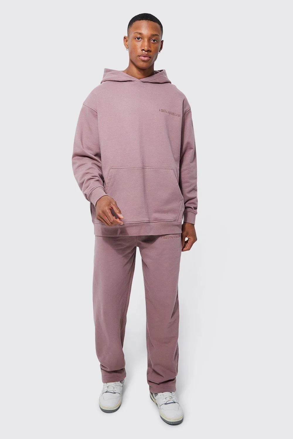 Relaxed Limited Premium Tracksuit | boohooMAN UK