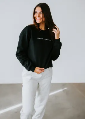 Renewed + Improved Graphic Sweatshirt