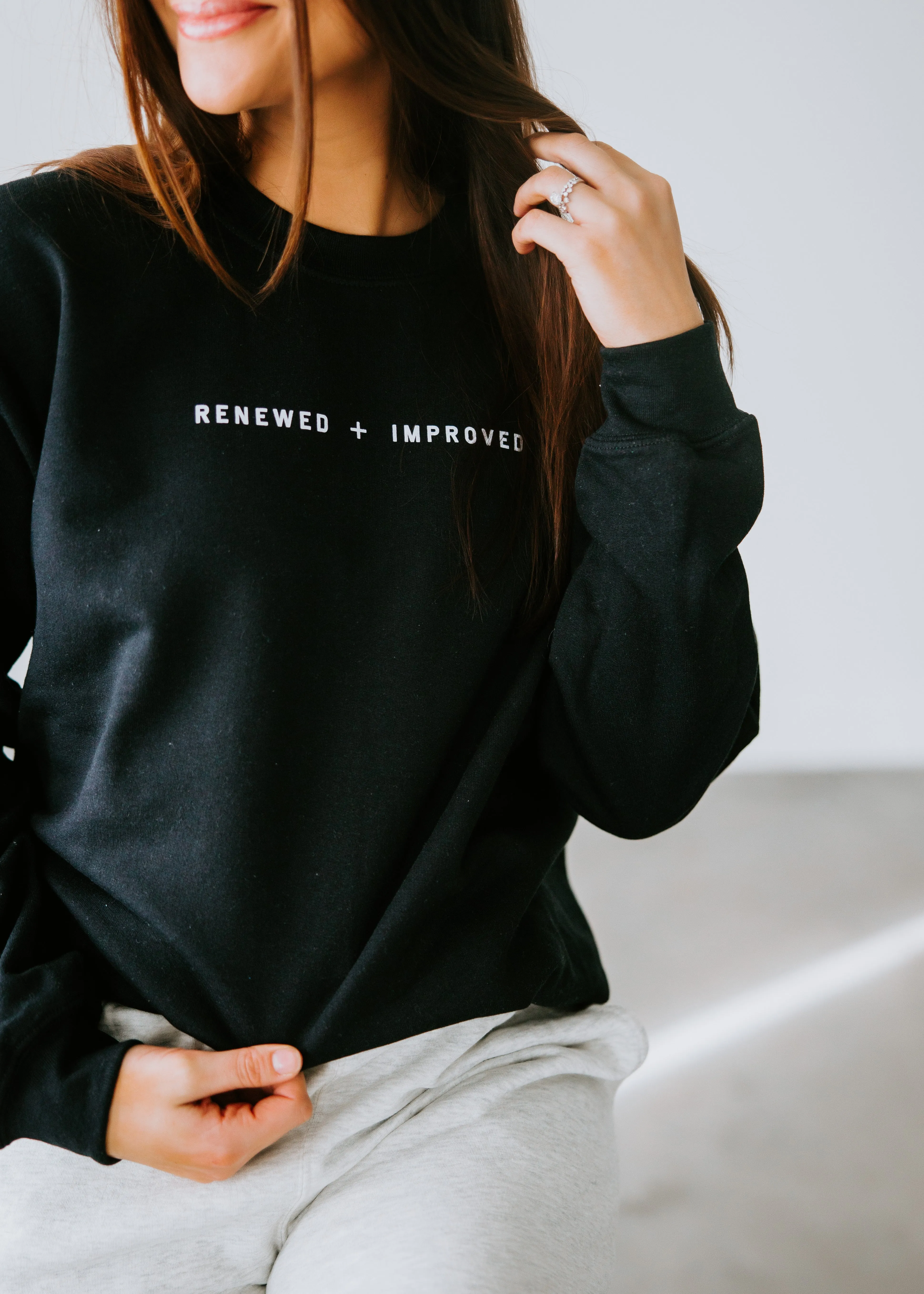 Renewed + Improved Graphic Sweatshirt