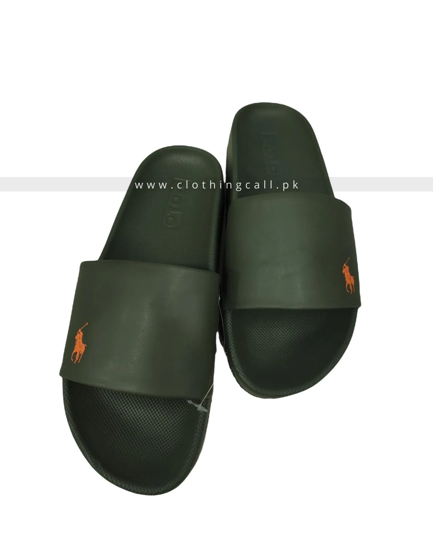 RL Cayson Olive Green Slide