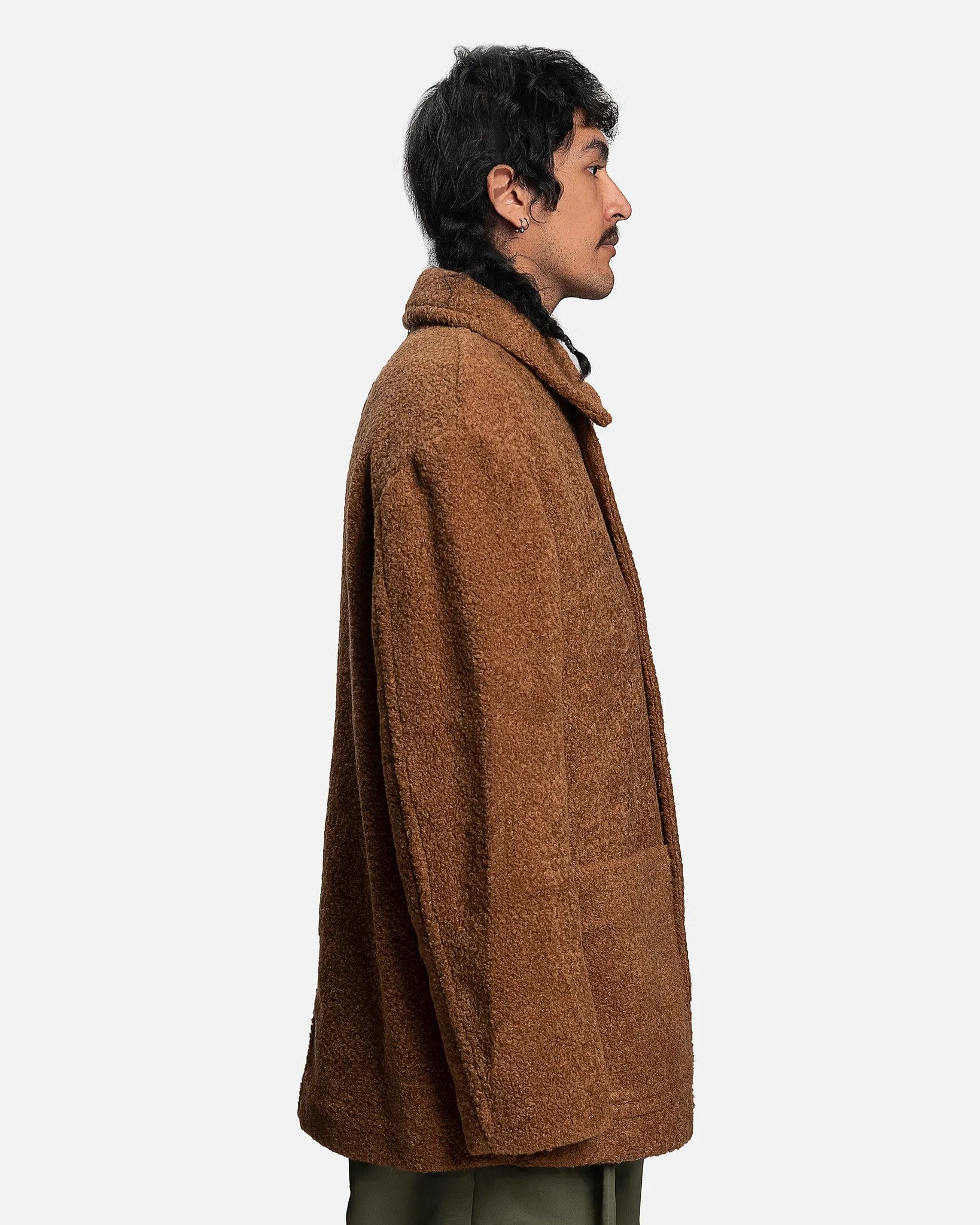 Ronnor Coat in Camel by Dries Van Noten