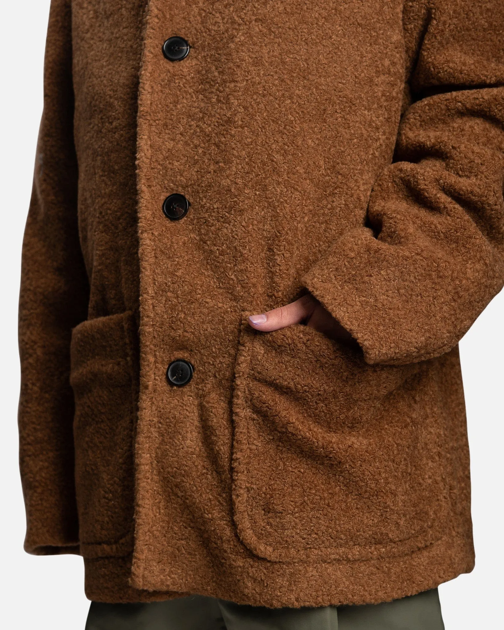 Ronnor Coat in Camel by Dries Van Noten