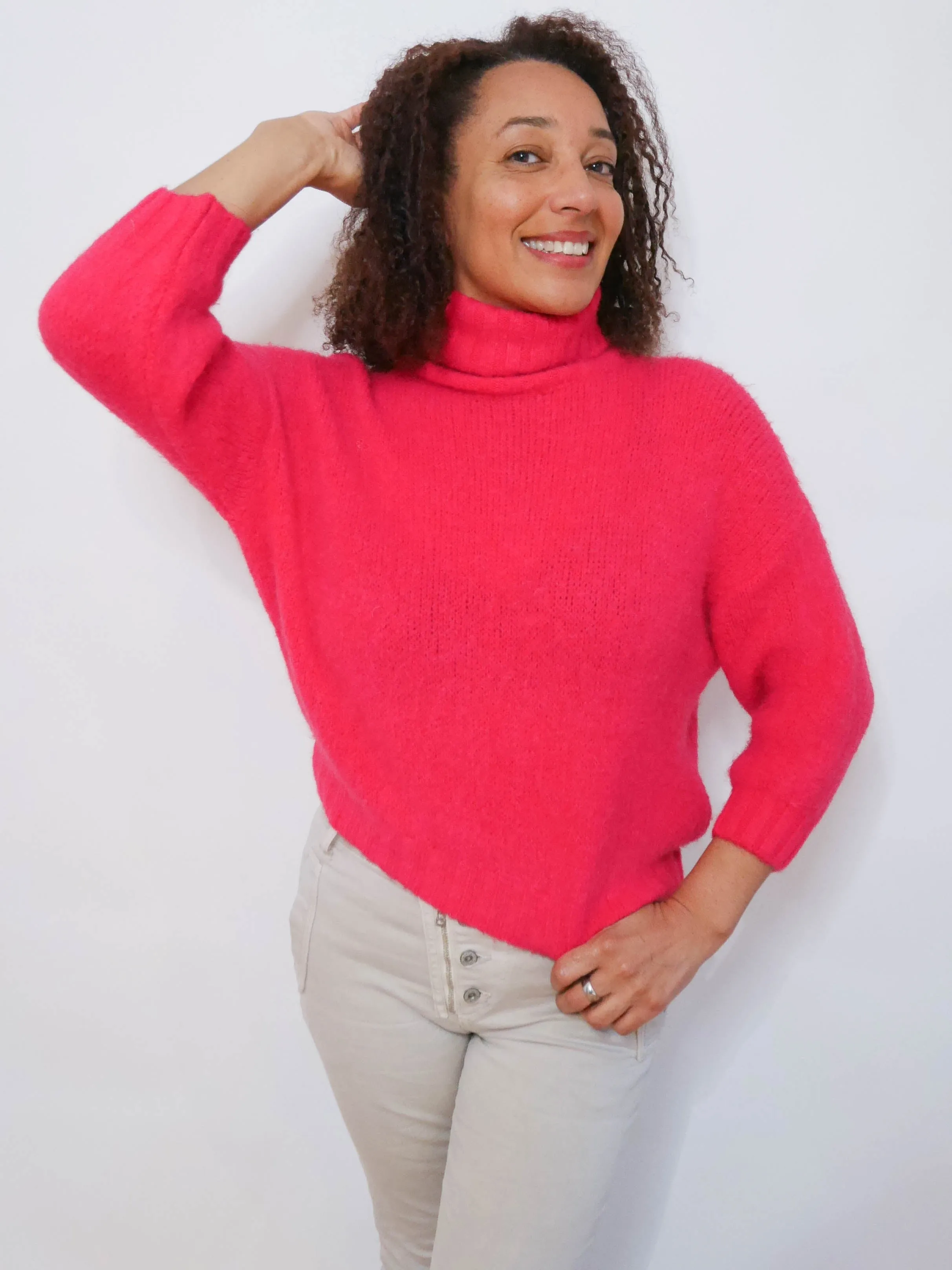 Rosie Knit Fuchsia