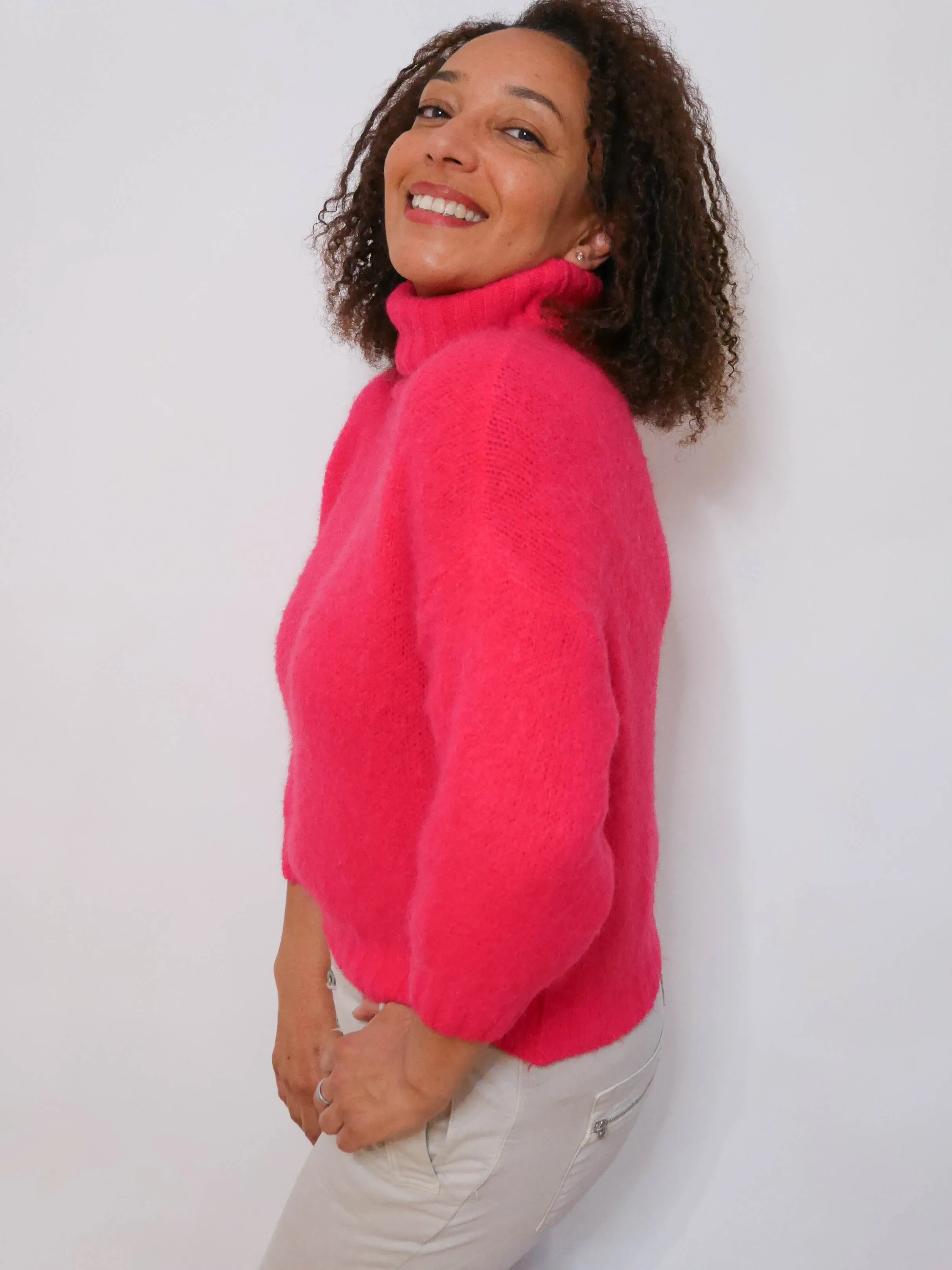 Rosie Knit Fuchsia