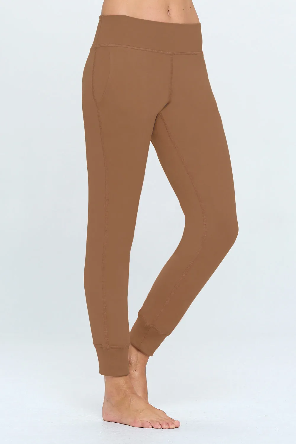 Rosy - Chestnut - Ultra Lightweight Joggers w Pockets