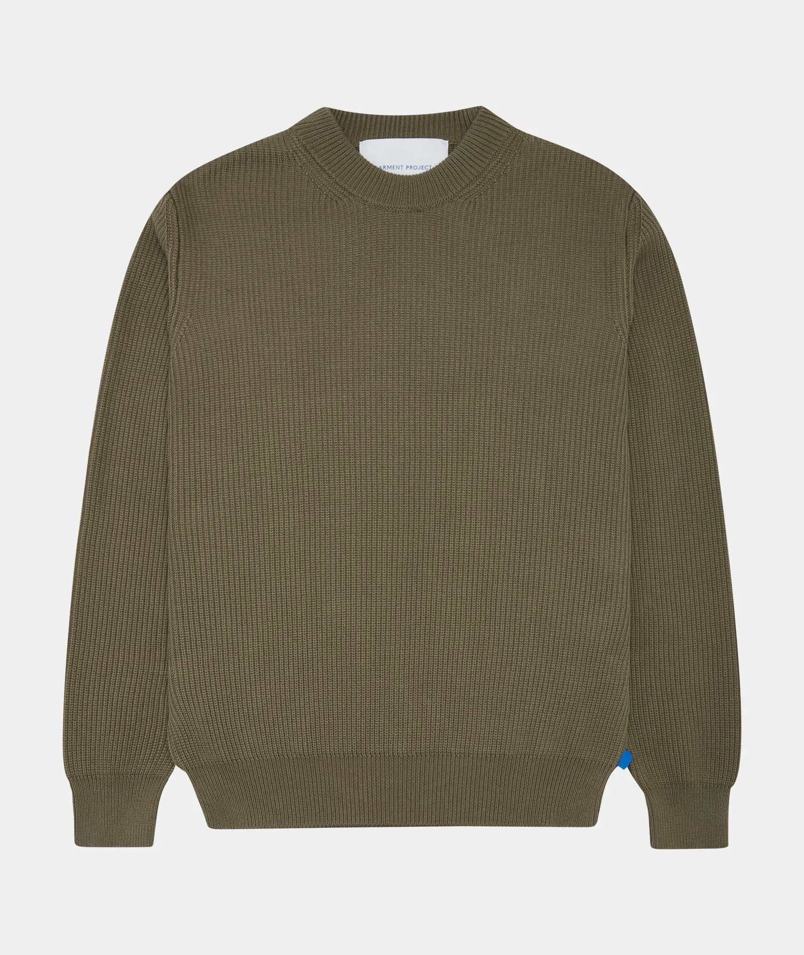 Round Neck Knit - Dusty Green